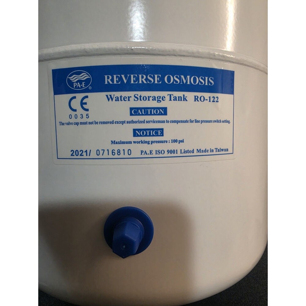 REVERSE OSMOSIS RO HOME WATER STORAGE TANK PA-E RO-132
